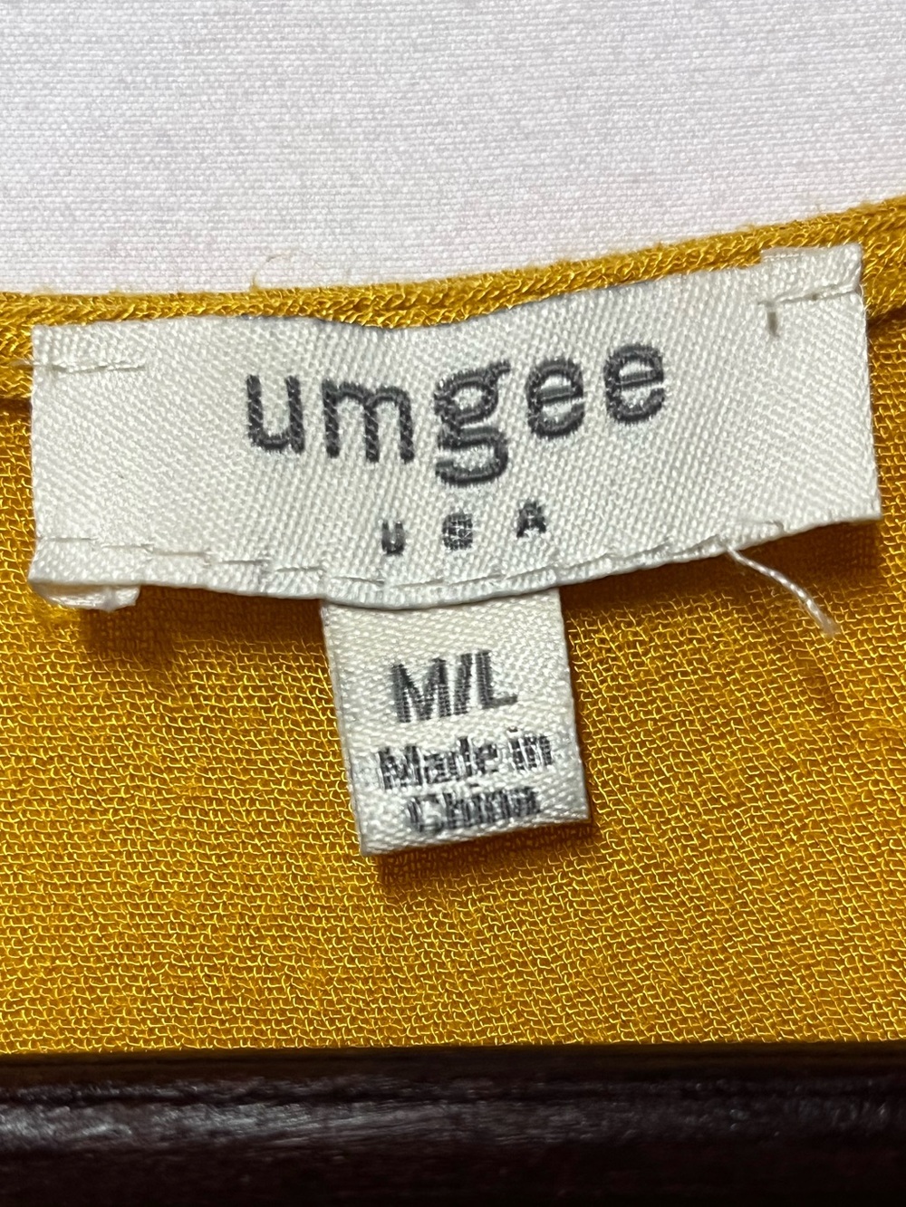 Umgee Mustard Yellow Floral Embroidered Kimono Cardigan M/L Oversized Boho Artsy - Picture 12 of 16